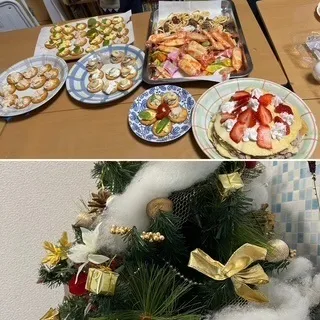 児童・放課後デイHOPE/クリスマスケーキ作りをしました。