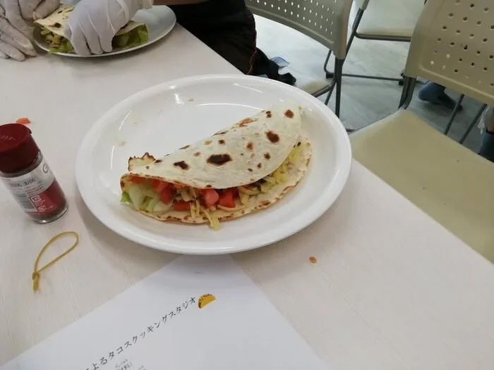 ハッピーテラスキッズ上尾駅前通り/ウーッ…アミーーゴッ‼タコスを作ってみましたー‼🌮