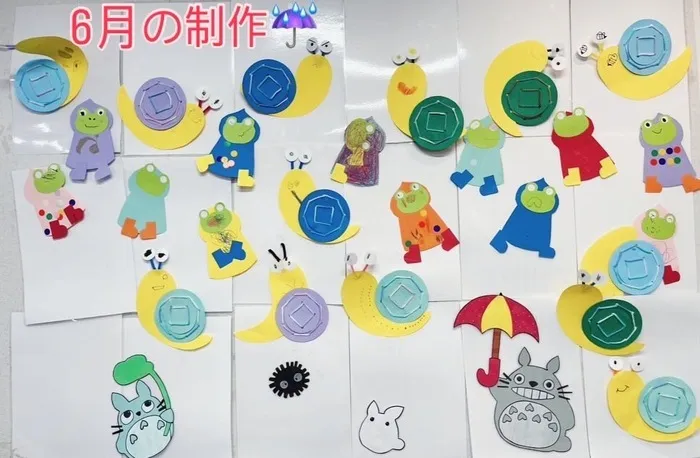  児童発達支援・放課後等デイサービス　 ガーデン/6月の制作☔️