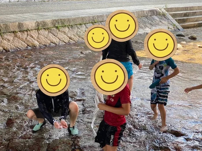 放課後等デイサービス　ガリレオ/川遊び💧