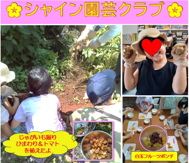 シャインさぎぬま/🌸第３回シャイン園芸クラブ🌸
