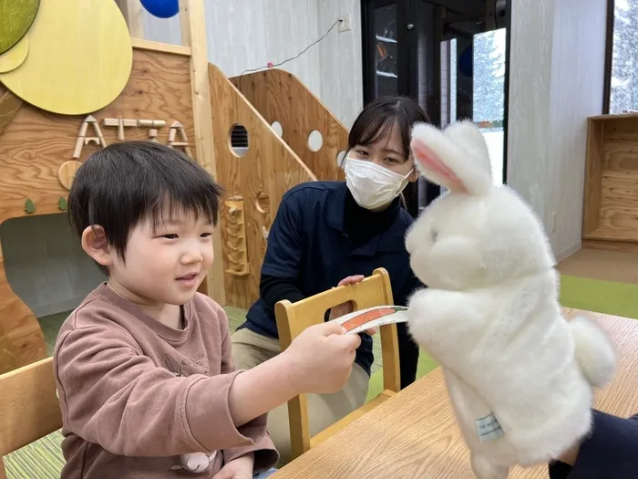 児童発達支援事業所　あった中央/レッスンがんばりました🐰