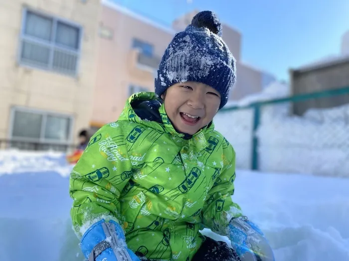 児童発達支援事業所　あった中央/雪遊び⛄❄