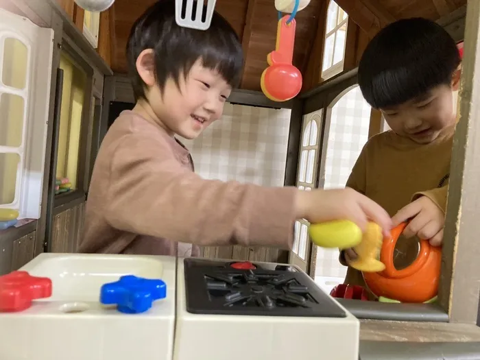 児童発達支援事業所　あった中央/お料理ごっこ(*'ω'*)