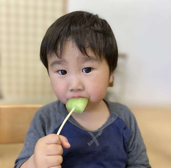 児童発達支援事業所　あった中央/今年、初めてのアイス！