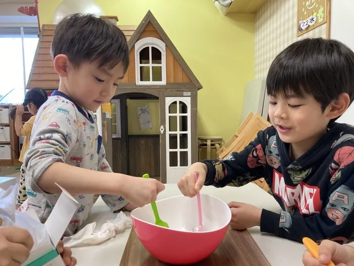 児童発達支援事業所　あった中央/お菓子作り🍫