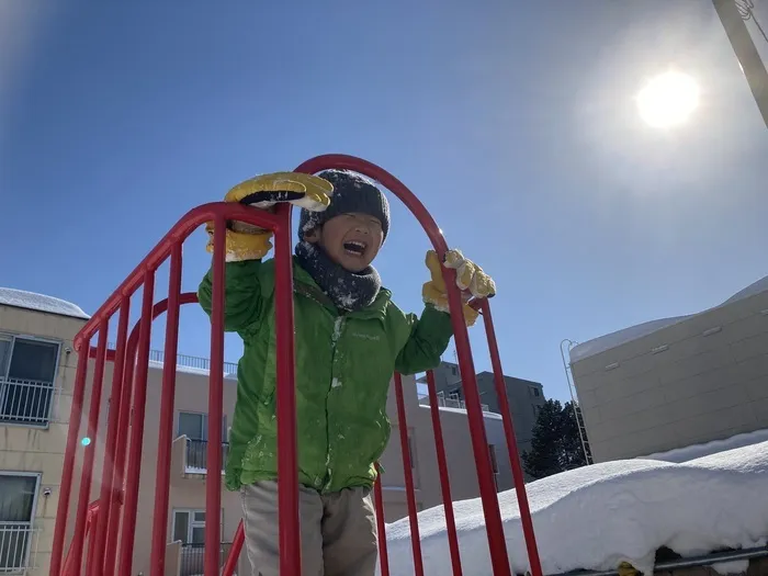 児童発達支援事業所　あった中央/雪遊び⛄❄