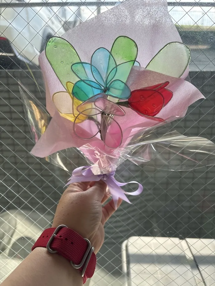 BUTTERFLY EFFECT/キラキラ光る、とうめいな花束づくり🌸 