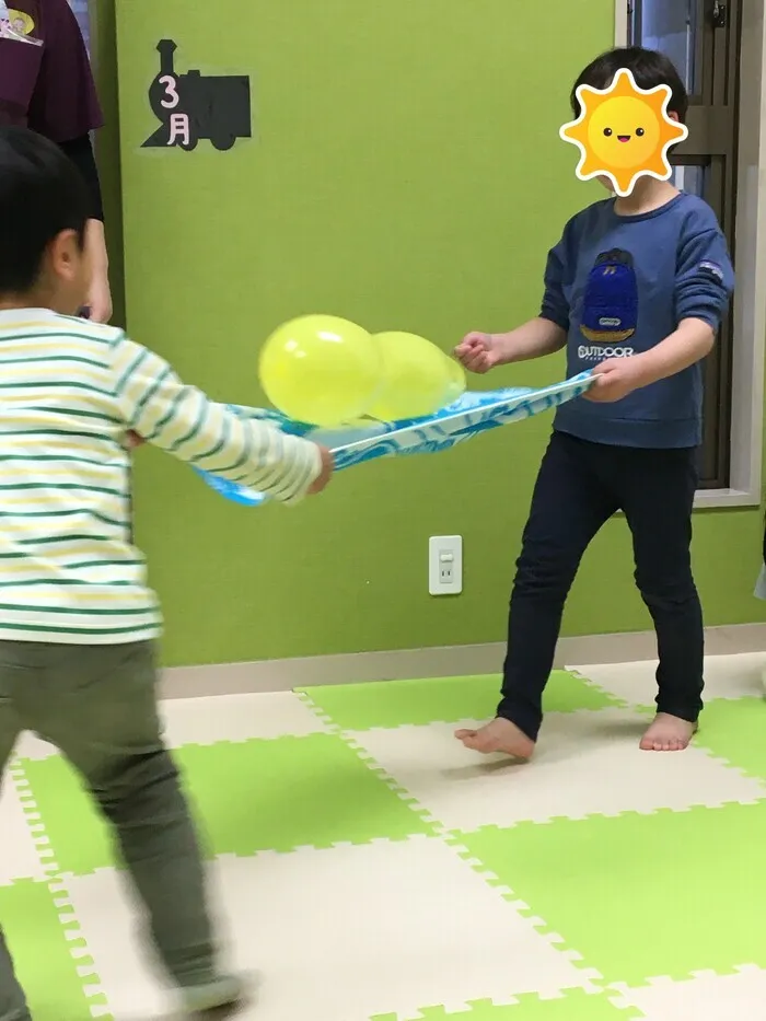 児童発達支援 kids first あいあい/🎈風船運び🎈