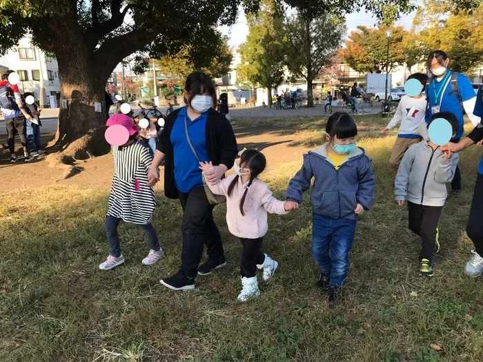 ライズ児童デイサービスししがや/(土)「大師公園に行こう」＆「ビッグプリンを作ろう」