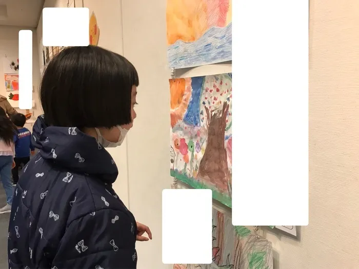 ライズ児童デイサービスししがや/(日)「サルビア子ども絵画展に行こう」