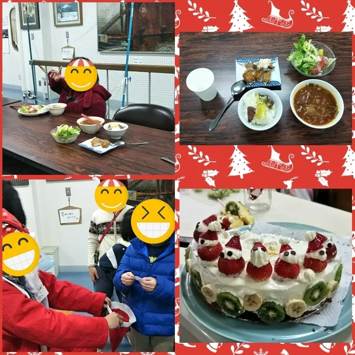 放課後等デイサービススカイきっず/「🍴12月のこども食堂🍴」にサンタクロース❗❓🎅