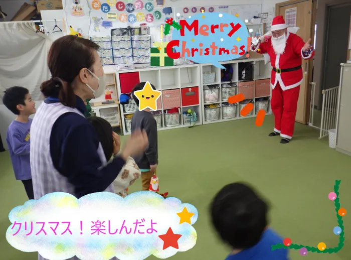 こぱんはうすさくら　盛岡南教室/サンタさんがやってきた！🎅🏻