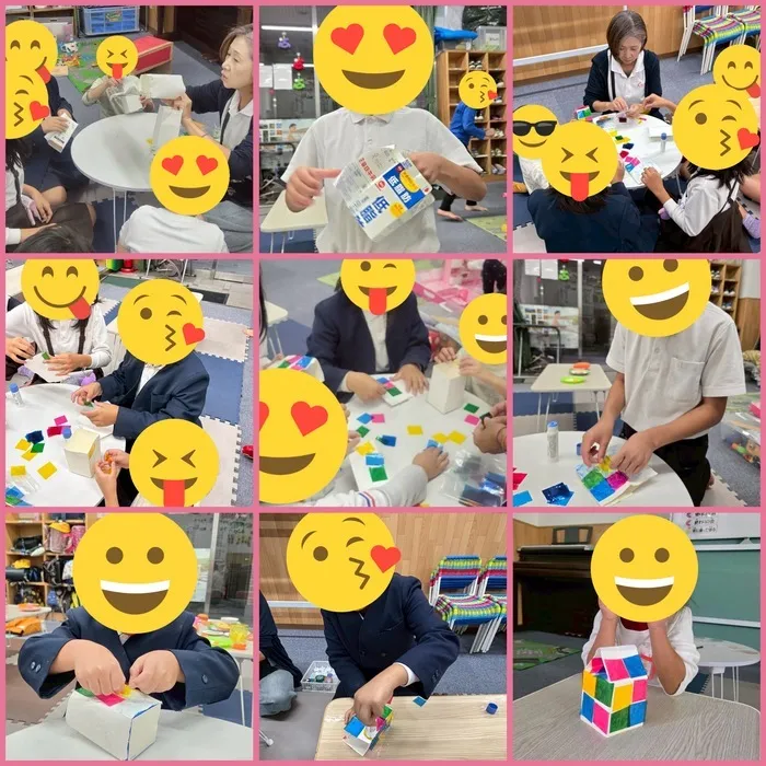 児童発達支援放課後等デイサービス ぐりったぁー/わくわく工作〜牛乳パックランタンだよっ☆