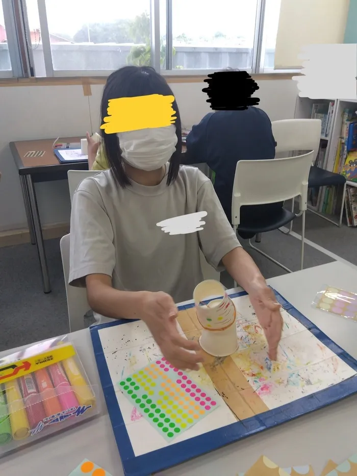 夢門塾海老名/★「飛び出す鯉のぼり」を作りました★