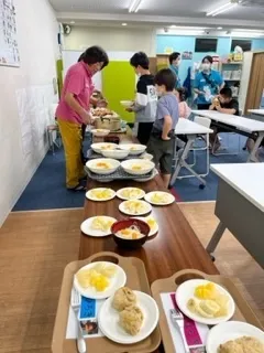 夢門塾二宮/調理実習「そうめん・コロッケ」