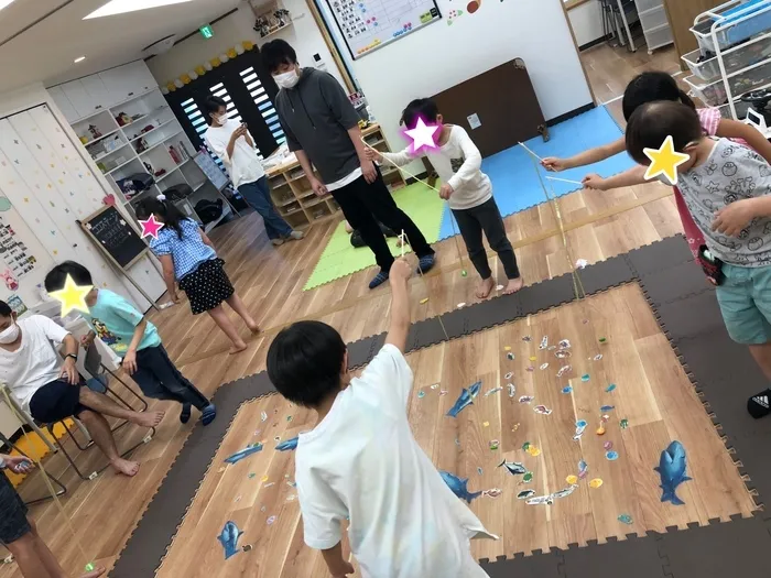 発達ラボ　宮前教室/魚釣りゲーム🐟