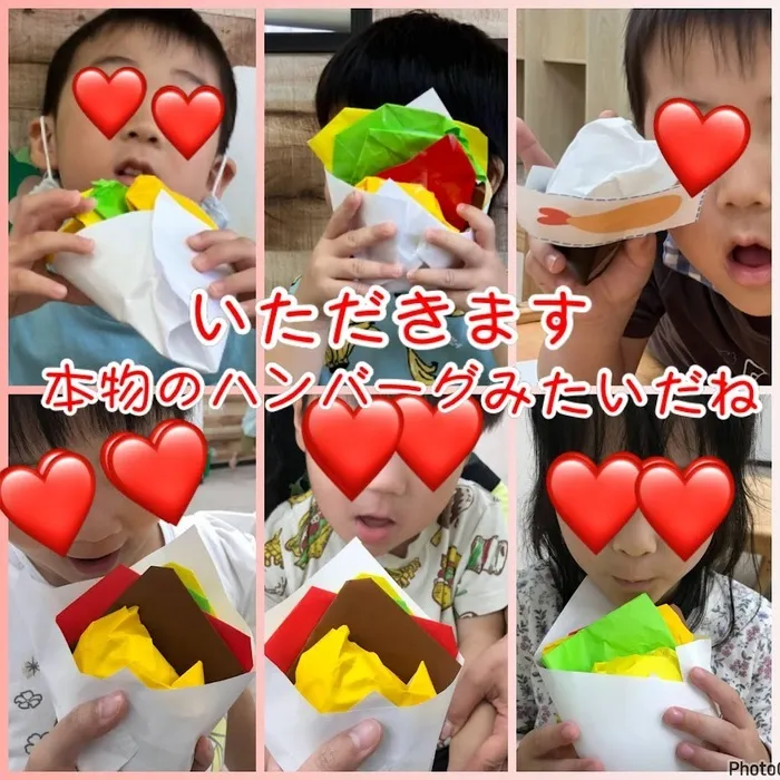 児童発達支援・放課後等デイサービス　ヒトツナ/🍔ハンバーガー🍔