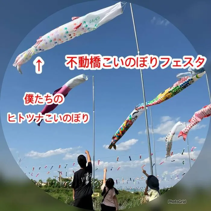 児童発達支援・放課後等デイサービス　ヒトツナ/🎏不動橋こいのぼりフェスタ🎏