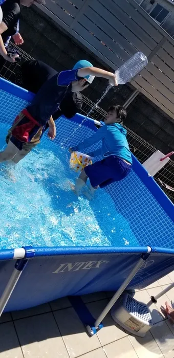 放課後等デイサービス　ぽかぽか/プールで遊びました🏄‍♀️🏊‍♀️🤽‍♀️