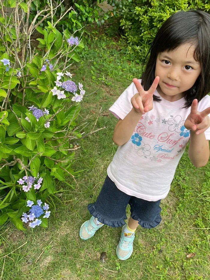 放課後等デイサービス　ぽかぽか/☀️梅雨の晴れ間に🌸