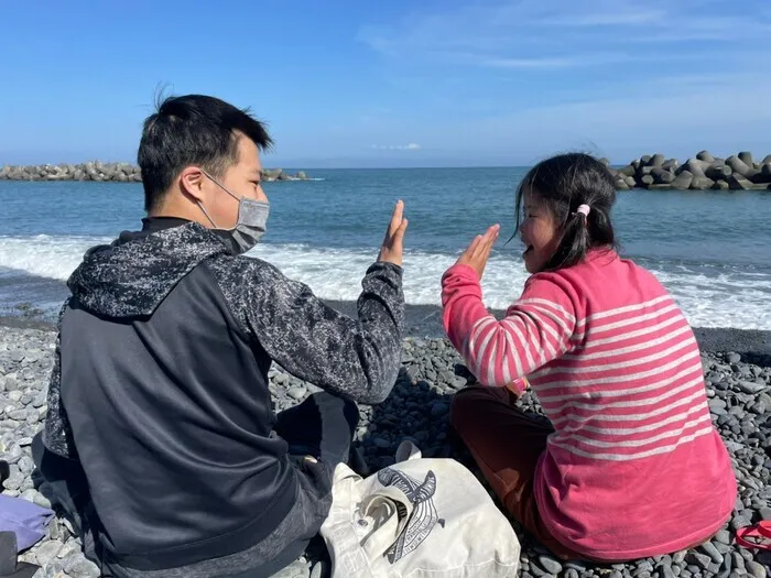 放課後等デイサービス　ぽかぽか/🐚シーグラス🌊🐋