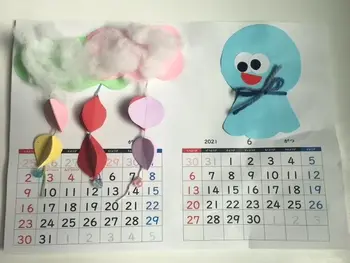 クラップジュニア/カレンダー作り☆
