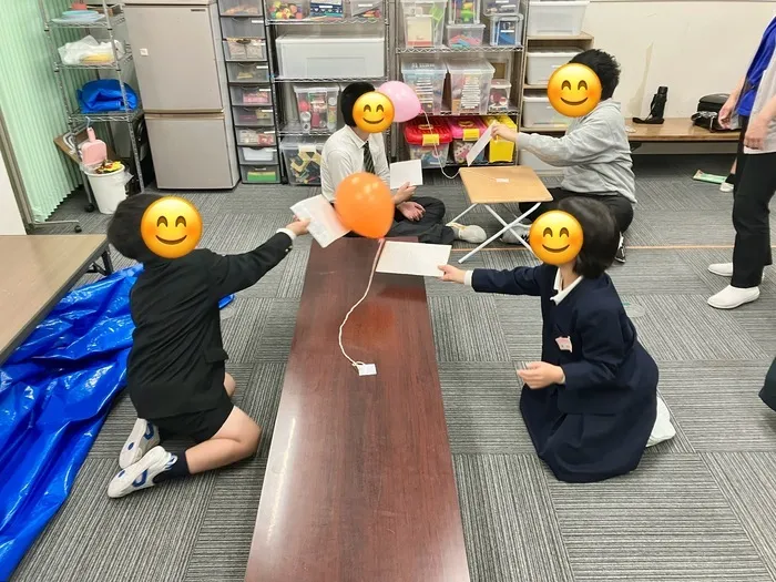 あそび王国　南輝事業所/風船バドミントンで白熱バトル！🎈🏸