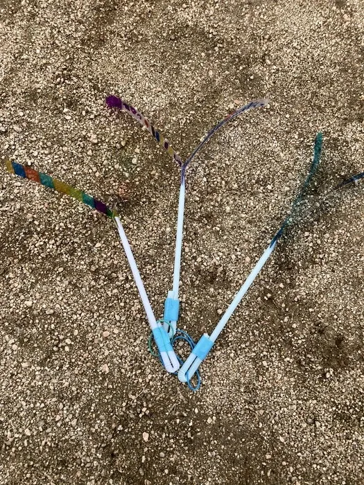 あそび王国　南輝事業所/たねコプター工作 ✈️ 公園で飛ばして遊びました！