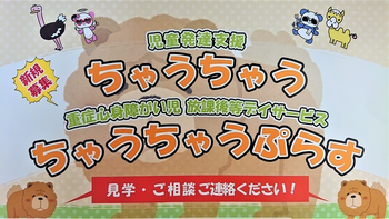 重症心身障がい児放課後等デイサービス ちゃうちゃうぷらす