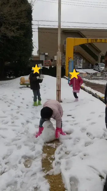 総合発達支援デイサービス きぼう古河 /雪遊びをしました！