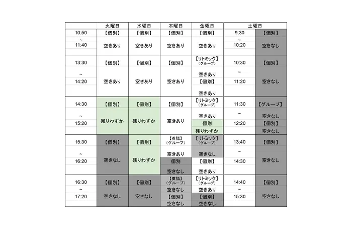 児童発達支援教室　GIFTED キッズ/ご利用希望の方へ