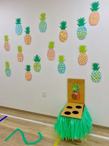 児童発達支援教室　GIFTED キッズ/パイナップル畑ができました！