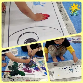 児童発達支援教室　GIFTED キッズ/こどもの日の鯉のぼりを作ろう！