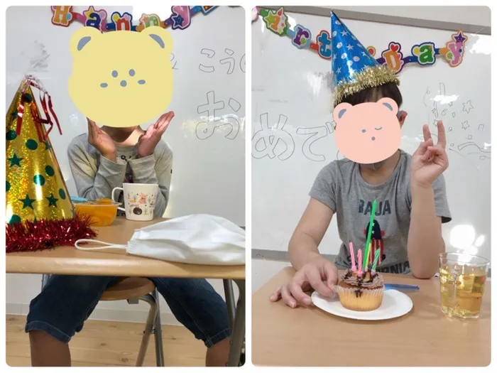 【人気大型遊具設置♪】放課後等デイサービス　癒しの森Kids　みくりや/10月のお誕生日会