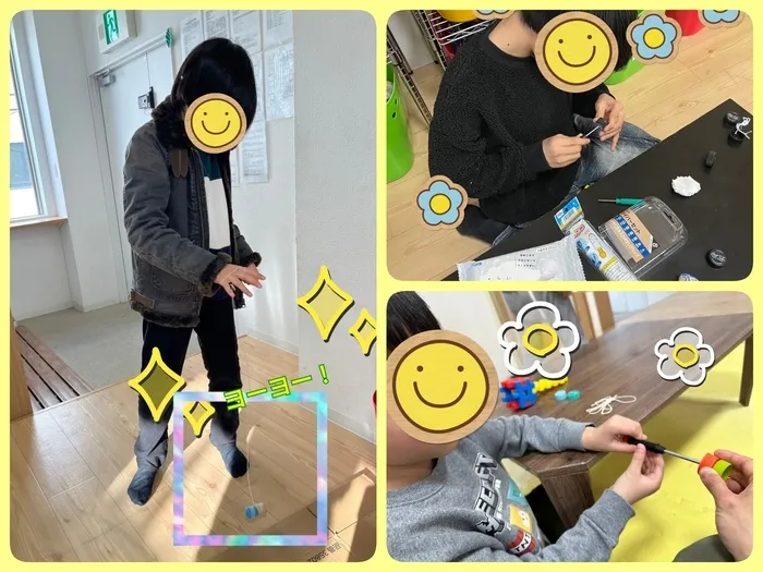 【人気大型遊具設置♪】放課後等デイサービス　癒しの森Kids　みくりや/キャップヨーヨー✌