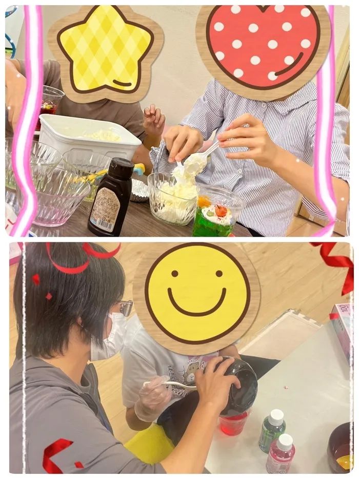 【人気大型遊具設置♪】放課後等デイサービス　癒しの森Kids　みくりや/カラフルゼリー🍊🍴