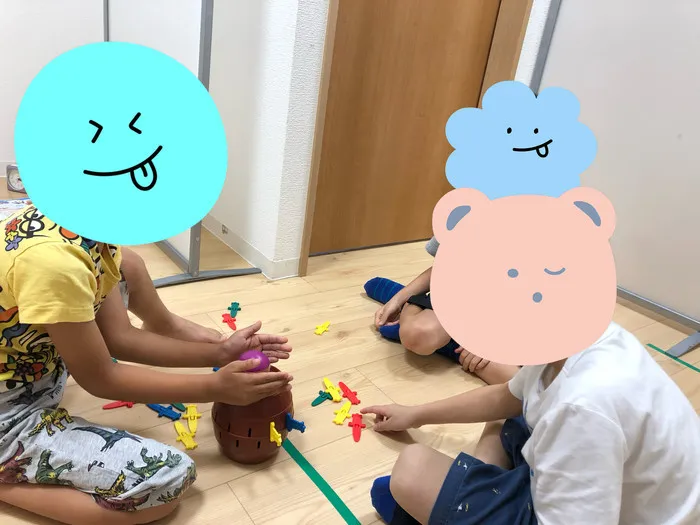 【人気大型遊具設置♪】放課後等デイサービス　癒しの森Kids　みくりや/黒ひげ危機一発をしました