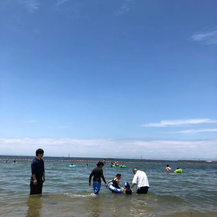 【人気大型遊具設置♪】放課後等デイサービス　癒しの森Kids　みくりや/海水浴に行ってきました🌴