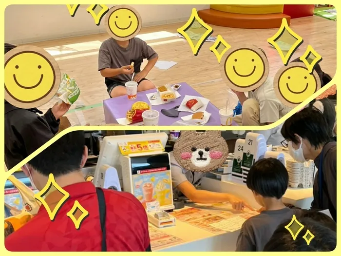 【人気大型遊具設置♪】放課後等デイサービス　癒しの森Kids　みくりや/昼食マクドナルド🍔🍟