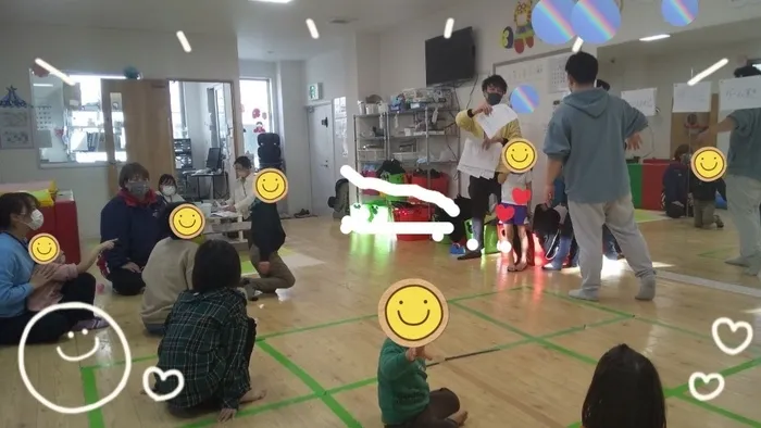 【人気大型遊具設置♪】放課後等デイサービス　癒しの森Kids　みくりや/私は誰でしょう？🤔