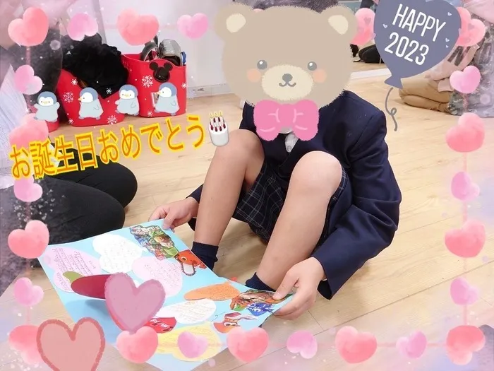 【人気大型遊具設置♪】放課後等デイサービス　癒しの森Kids　みくりや/お誕生日❣️