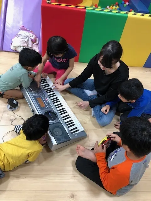 【人気大型遊具設置♪】放課後等デイサービス　癒しの森Kids　みくりや/音楽に親しむ♪