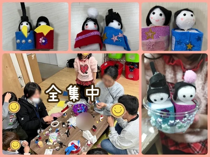 【人気大型遊具設置♪】放課後等デイサービス　癒しの森Kids　みくりや/ひな人形作り🎎