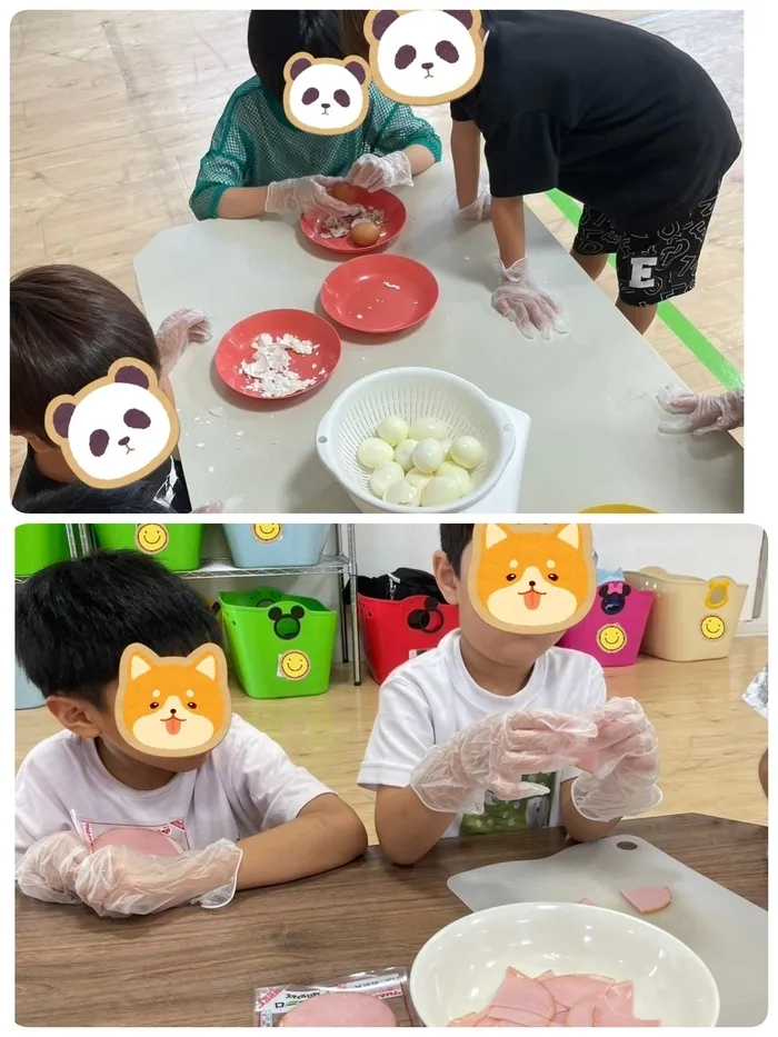 【人気大型遊具設置♪】放課後等デイサービス　癒しの森Kids　みくりや/そうラーメン作り☺️🩷