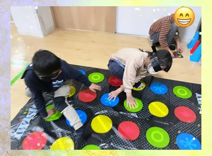 【人気大型遊具設置♪】放課後等デイサービス　癒しの森Kids　みくりや/ツイスターゲーム🤸🏻‍♂️🎶