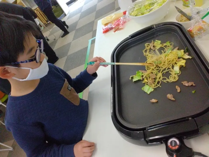 ちゃれんじくらぶ　那珂川教室/おやつ作り【焼きそば】🍴