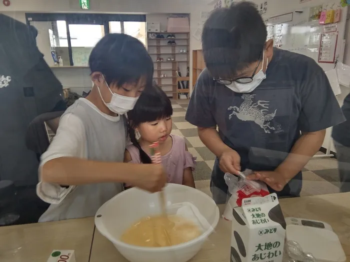 ちゃれんじくらぶ　那珂川教室/おやつ作り（フレンチトースト）🍞