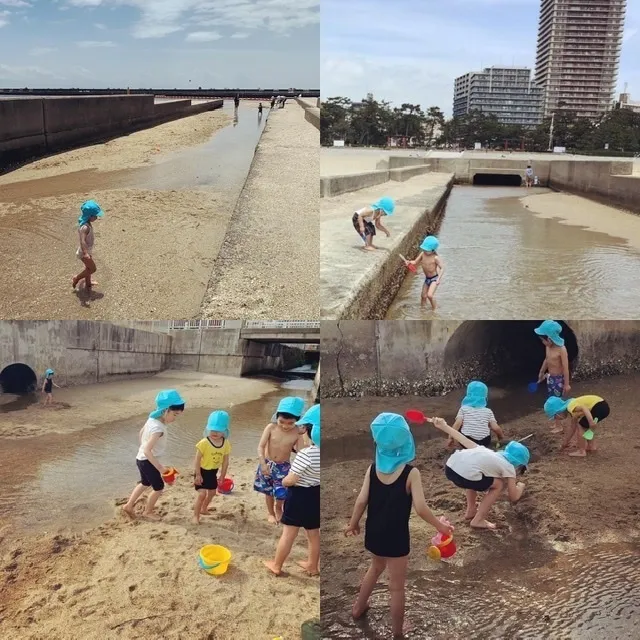 ポルカドット/お気に入りの遊び場所〜海編