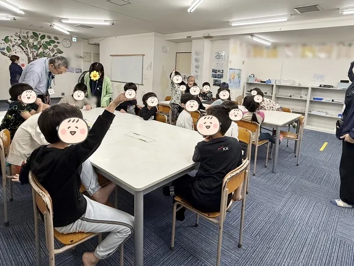Gripキッズ　越谷校/通常利用人数でのあいさつの会・帰りの会の様子です🍀